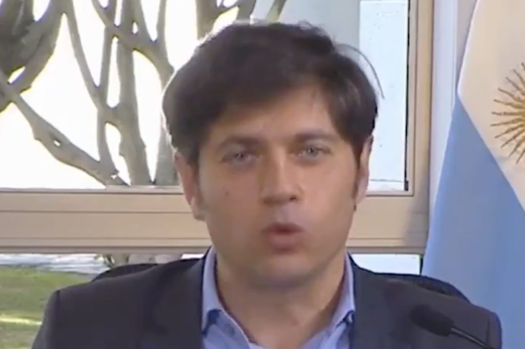 Cristina Kirchner publicó un video de la exposición de Axel Kicillof durante la extensión de la cuarentena