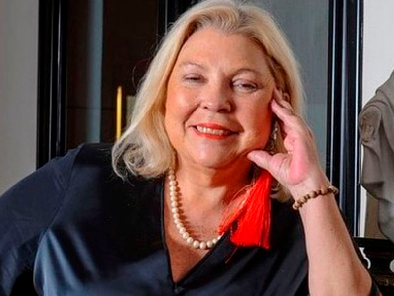 Elisa Carrió: "Tenemos que ayudar a Alberto Fernández"