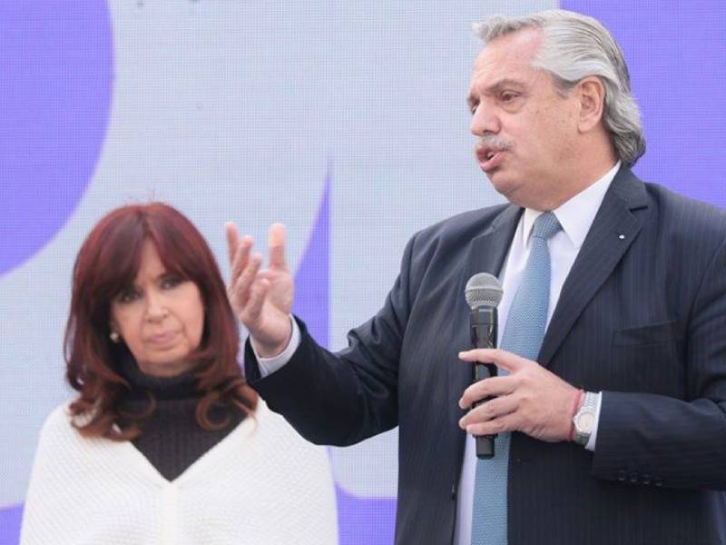 Acto en La Plata: Cristina Kirchner interrumpió dos veces el discurso de Alberto Fernández