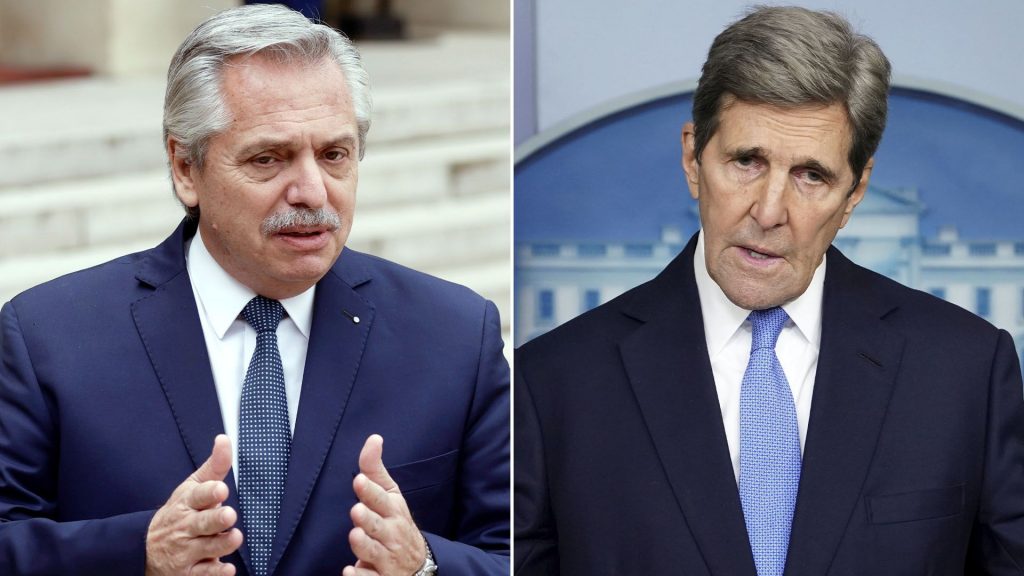 El desaire de John Kerry a Alberto Fernández que se volvió viral