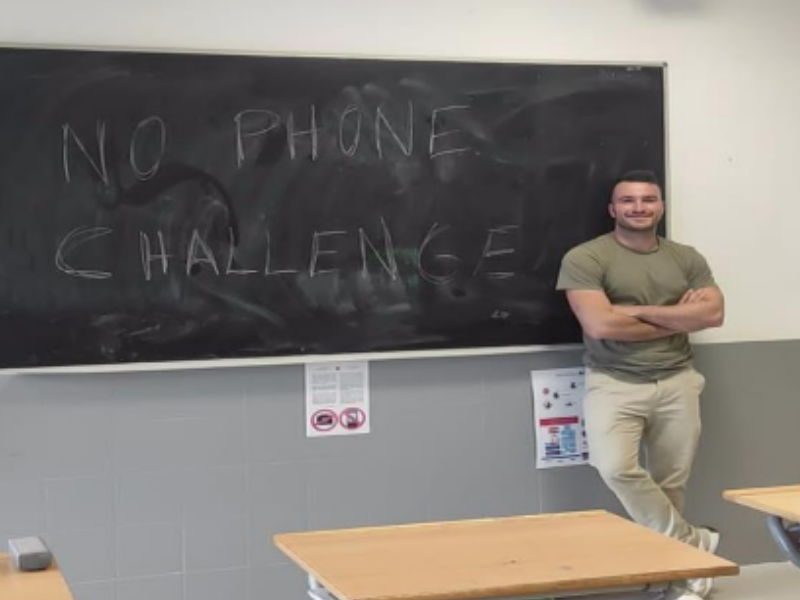 #NoPhoneChallenge