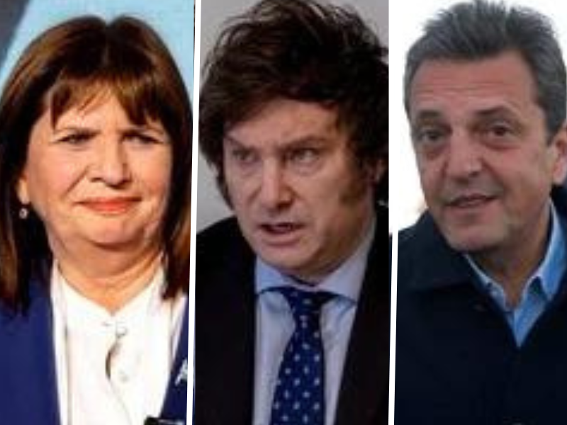 Milei Massa Bullrich Financial Times