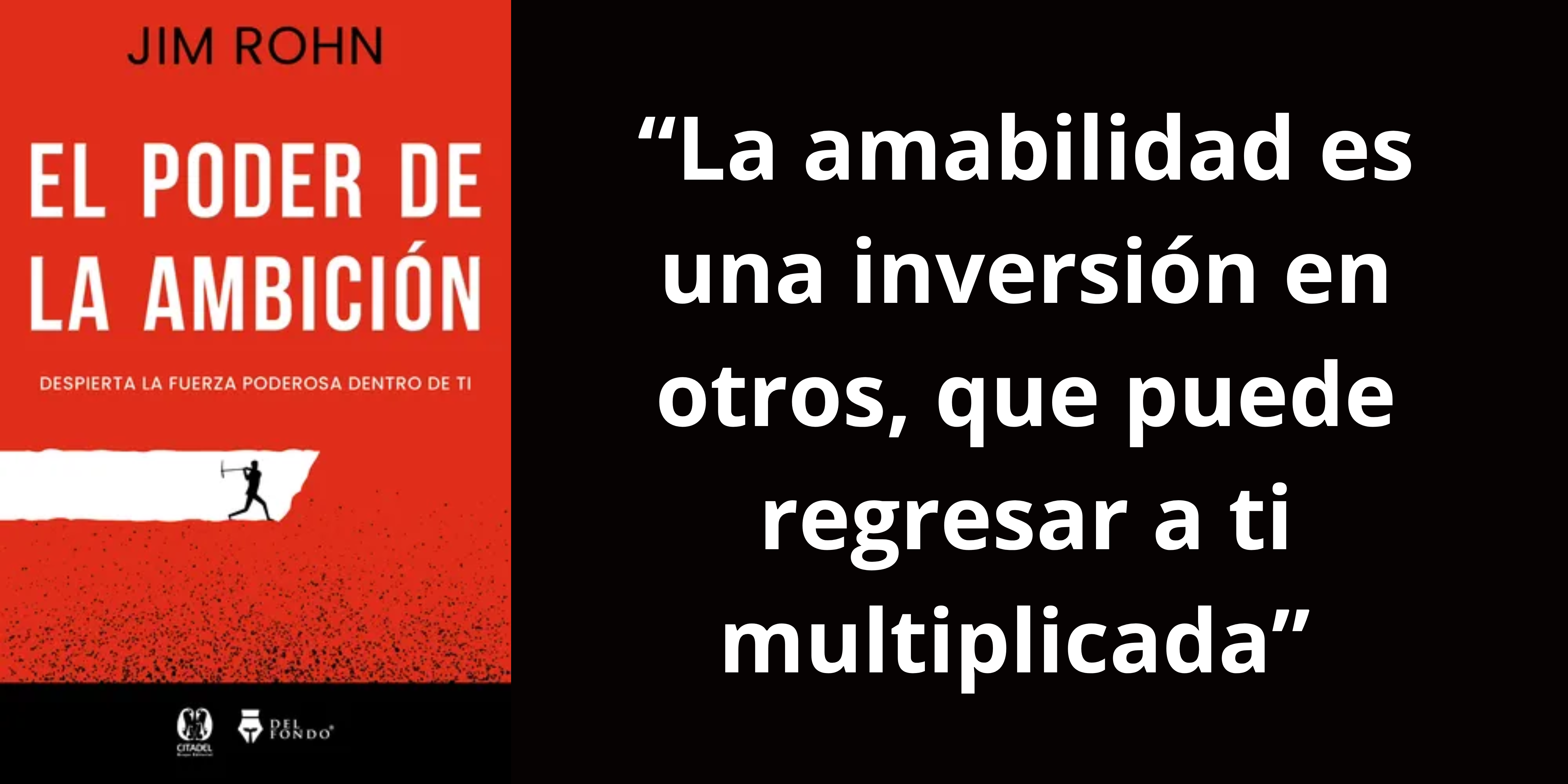 El poder de la ambición